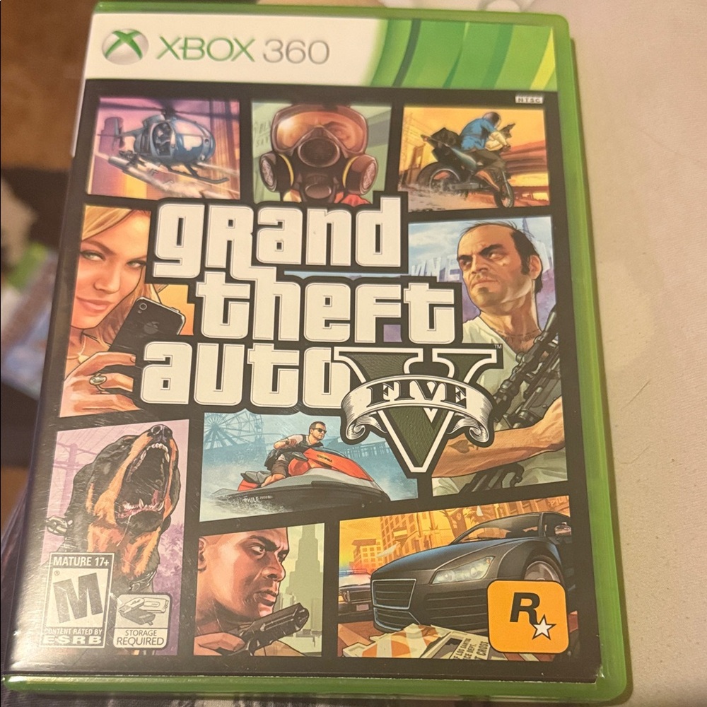 Xbox 360 Grand Theft Auto V (Green)